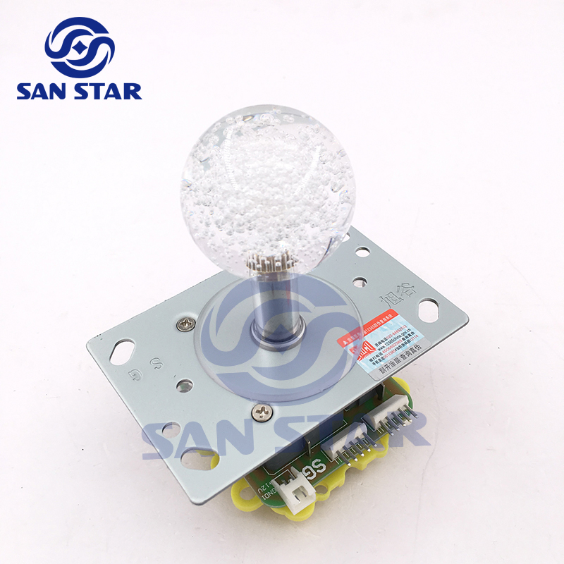 Good Quality LED Arcade Joystick with 43mm Bubble ball top Illuminated arcade Joystick