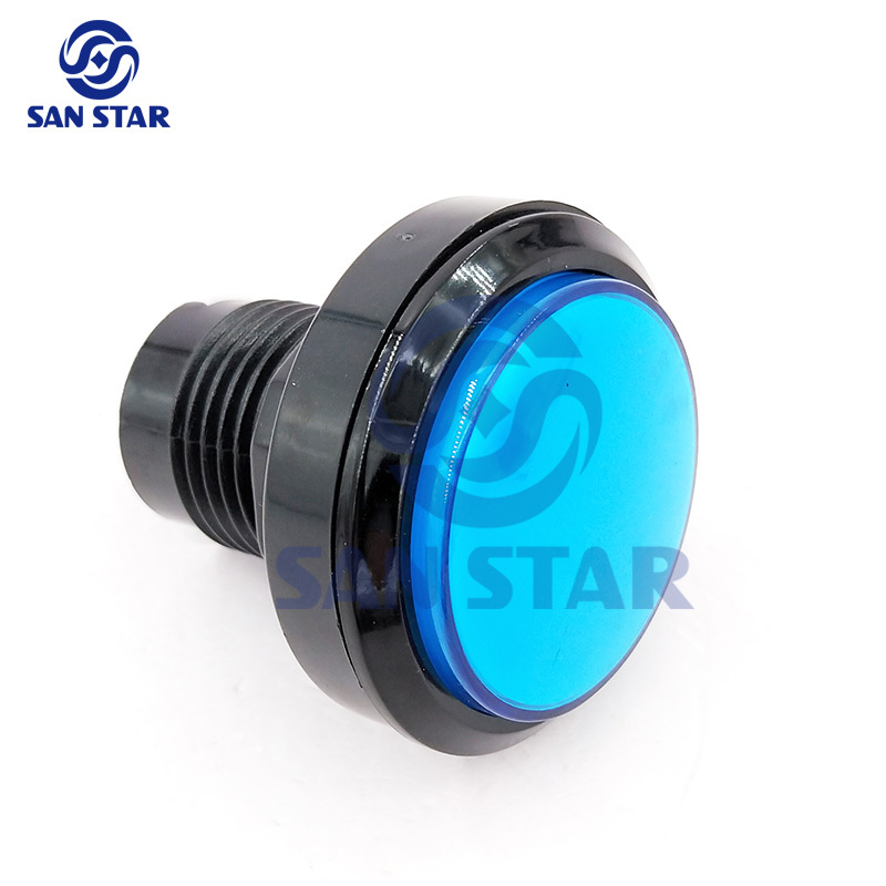Round 37mm Illuminated Arcade Button