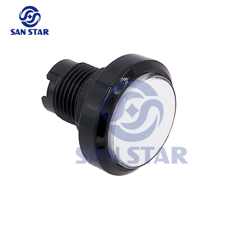 Round 37mm Illuminated Arcade Button