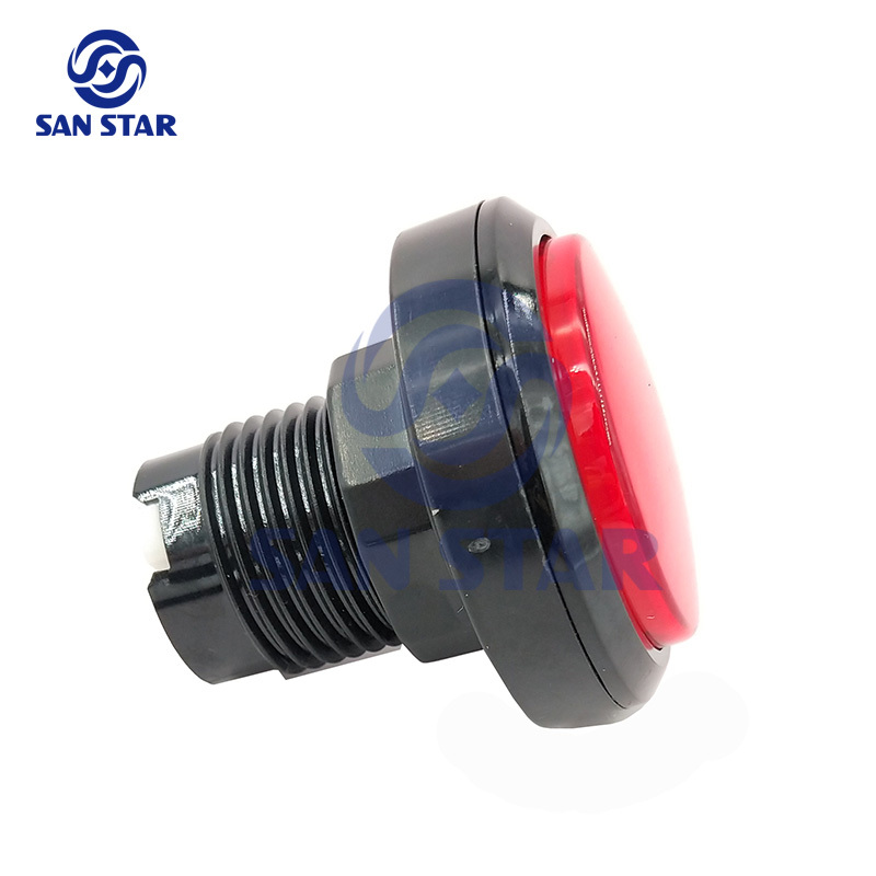 Round 37mm Illuminated Arcade Button