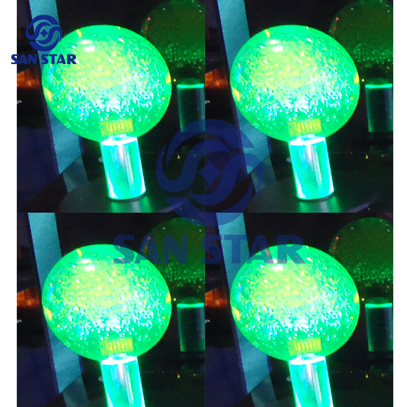 35mm Crystal Bubble Ball Top LED Arcade Joystick  Illuminated arcade Joystick
