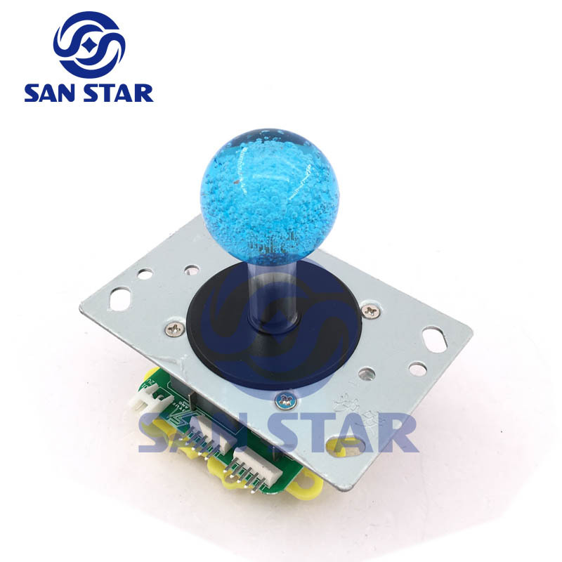 35mm Crystal Bubble Ball Top LED Arcade Joystick  Illuminated arcade Joystick