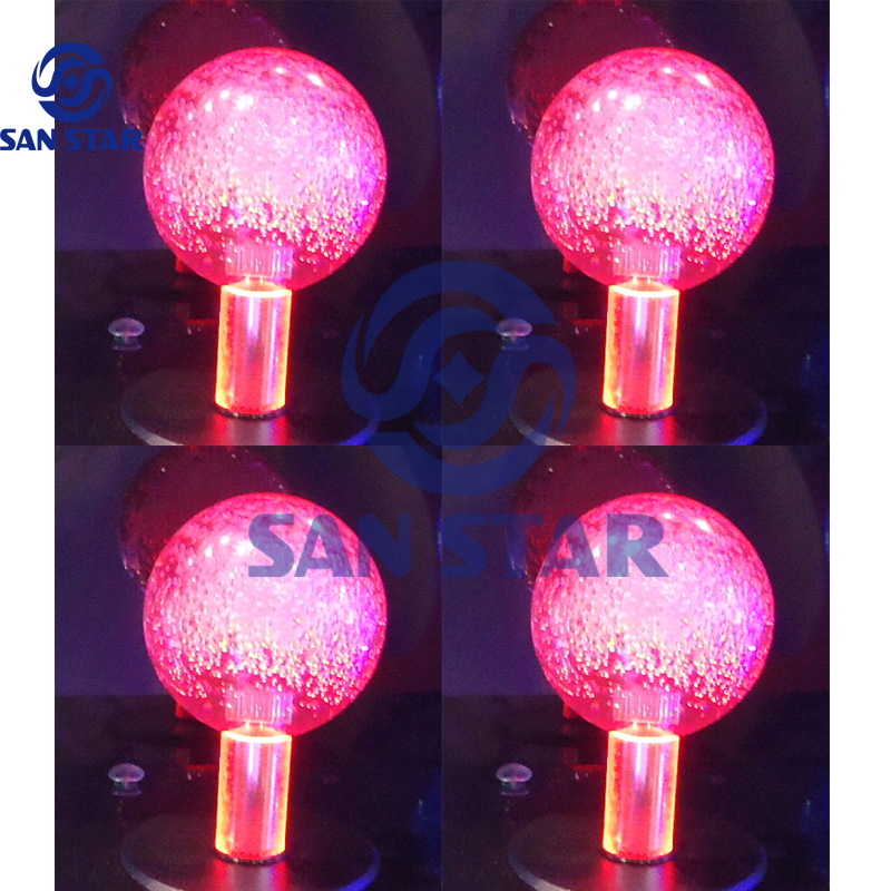 Taiwan Brand 35mm Crystal Bubble Ball Top LED Arcade Joystick Illuminated arcade Joystick