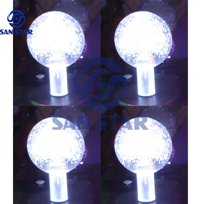 Taiwan Brand 35mm Crystal Bubble Ball Top LED Arcade Joystick Illuminated arcade Joystick