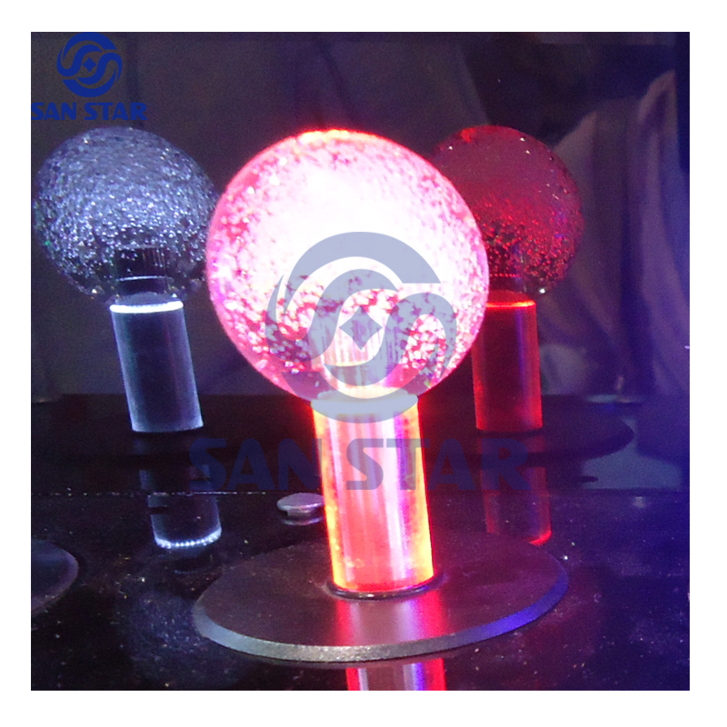 Taiwan Brand 35mm Crystal Bubble Ball Top LED Arcade Joystick Illuminated arcade Joystick