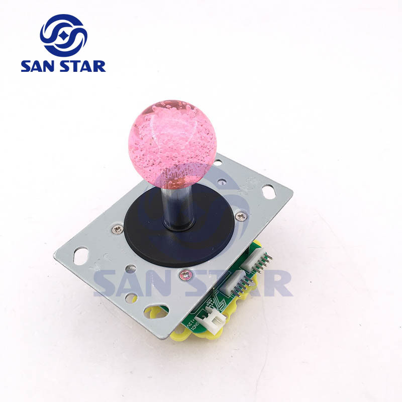 35mm Crystal Bubble Ball Top LED Arcade Joystick  Illuminated arcade Joystick