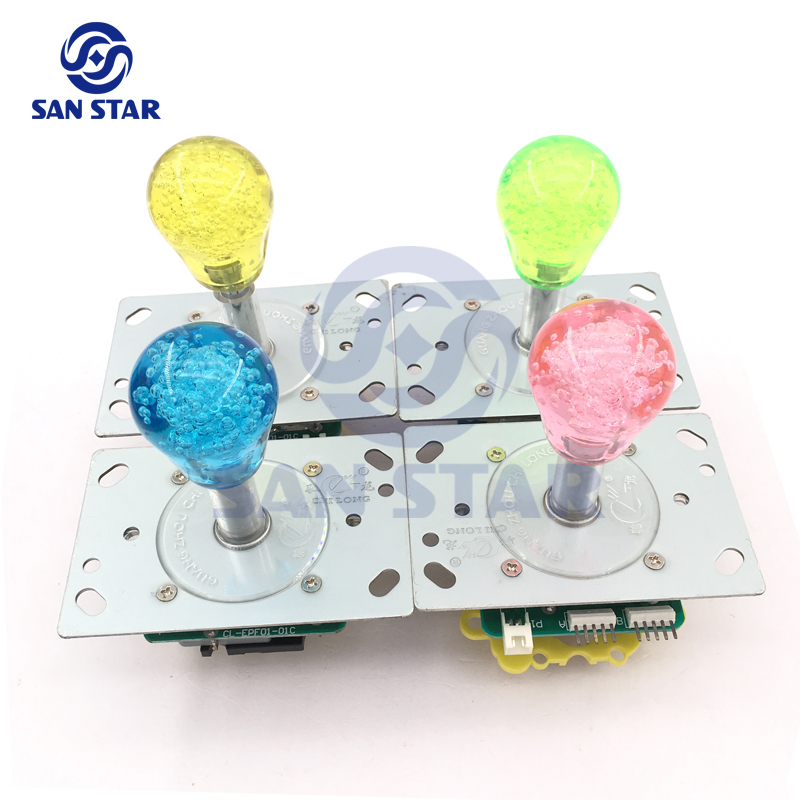 Bat Top Illuminated Joystick LED Arcade Joystick