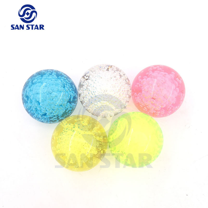 Replaceable 35mm Diameter Crystal Bubble Joystick top ball