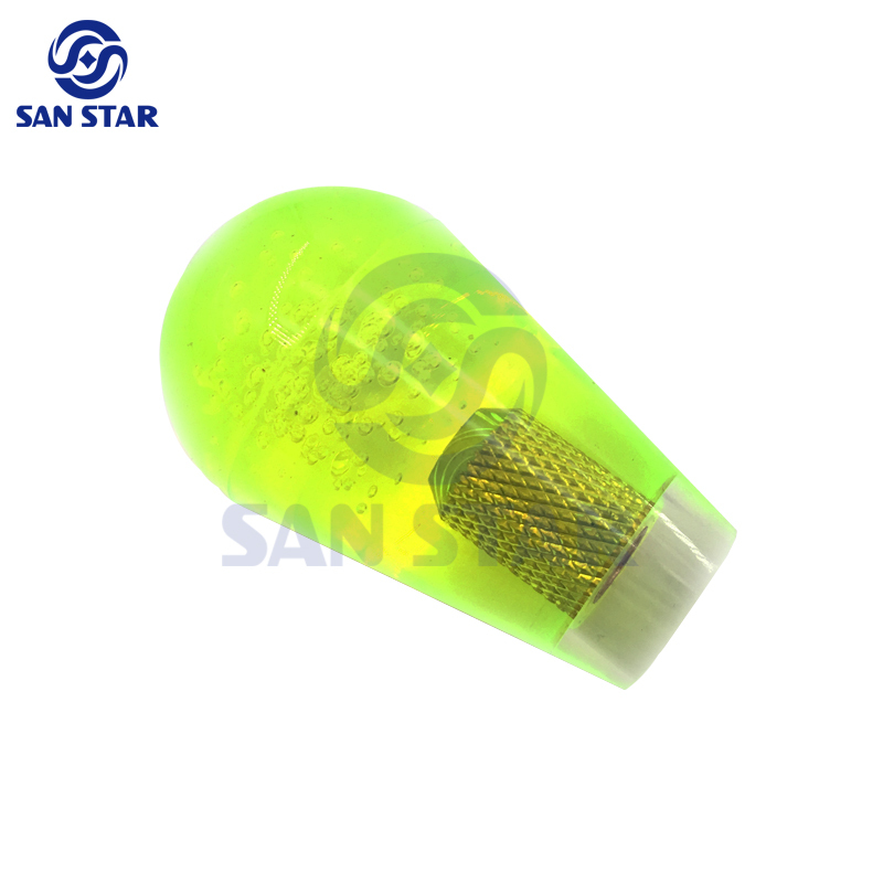 Replaceable Crystal Bubble Arcade Joystick Bat Top