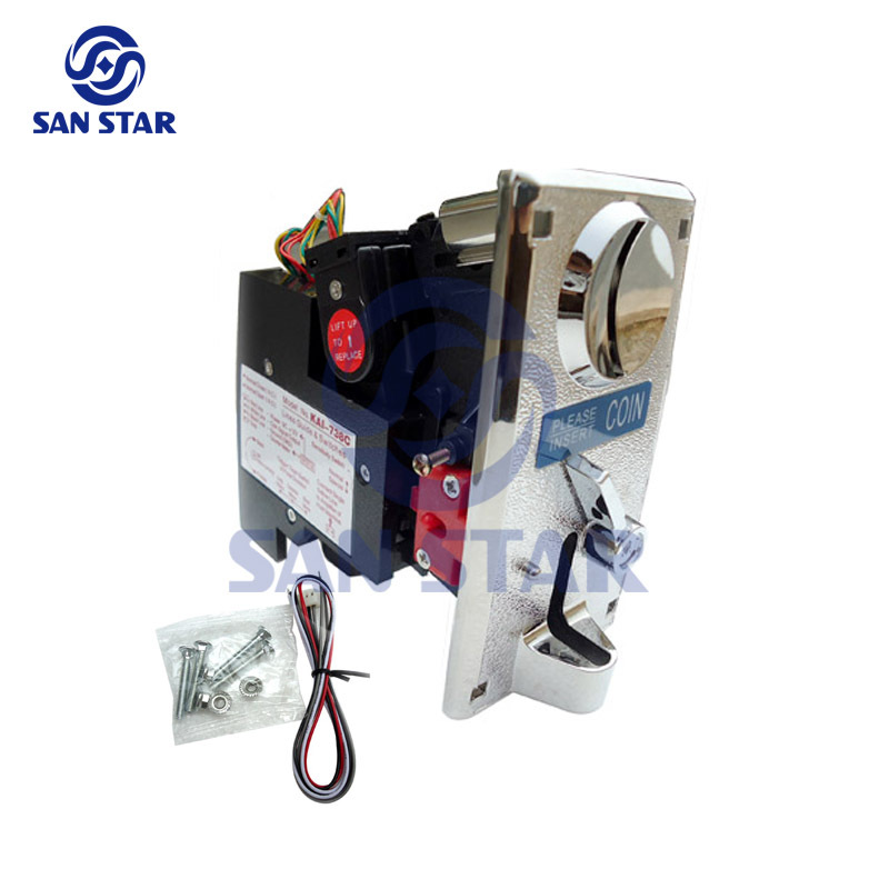 Electronic Comparable coin acceptor Coin Selector alloy front panel