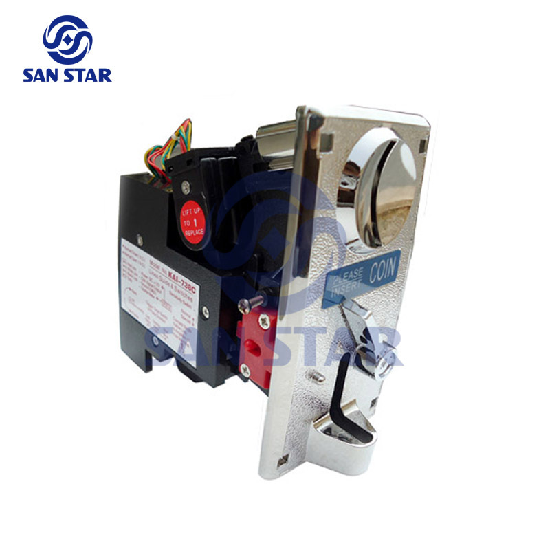 Electronic Comparable coin acceptor Coin Selector alloy front panel