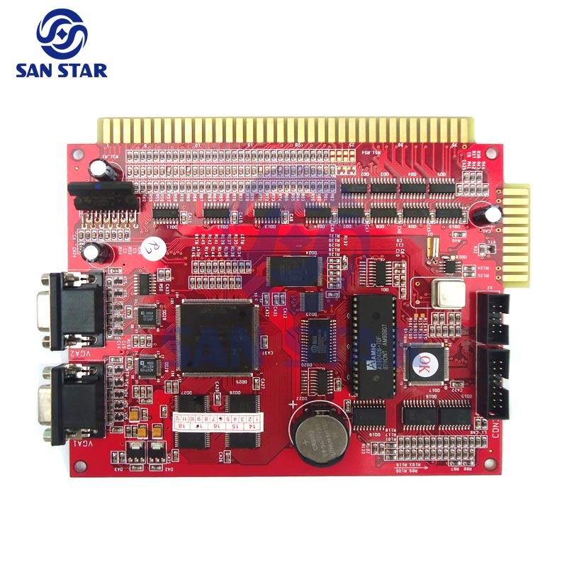 Multi game PCB Red 7 with 90-96 Percentage Casino