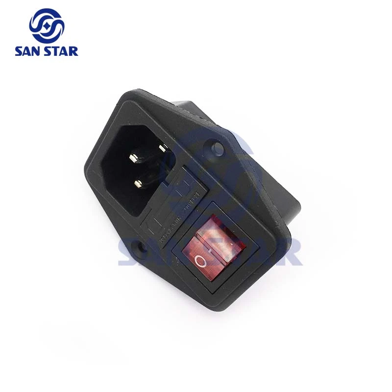 3 In 1 LED Switch Socket with 5V fuse