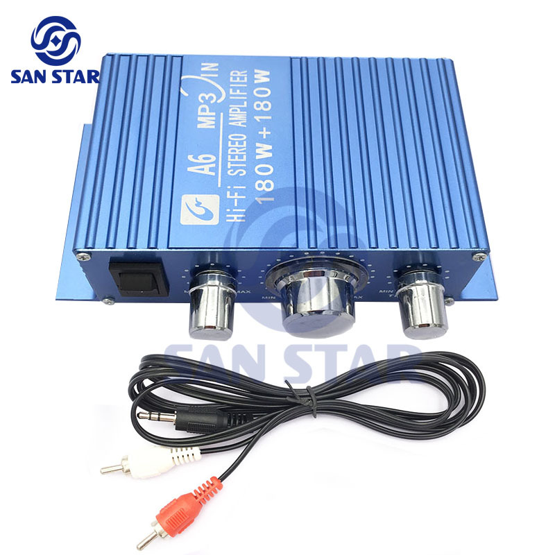 A6 Hi-Fi Audio Stereo Amplifier 180W