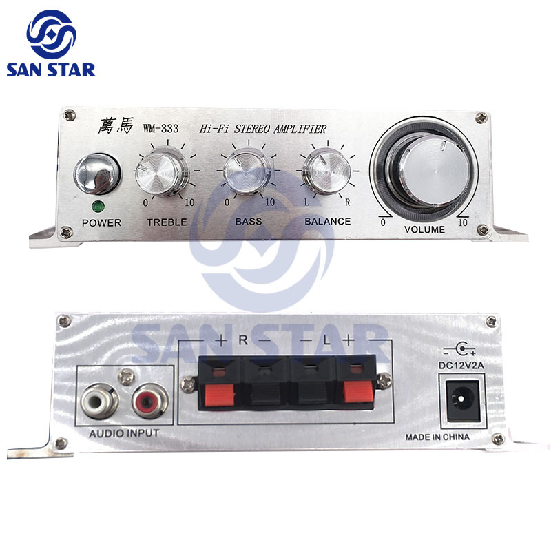 Hi-Fi Audio Stereo Amplifier