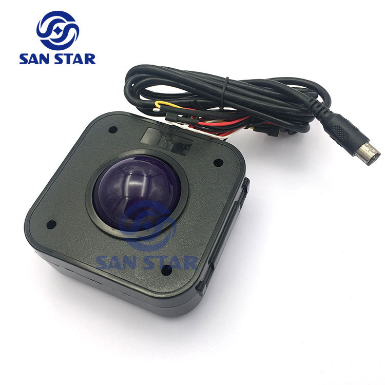 4.5 cm of Diameter Purple Ball Arcade Track Ball