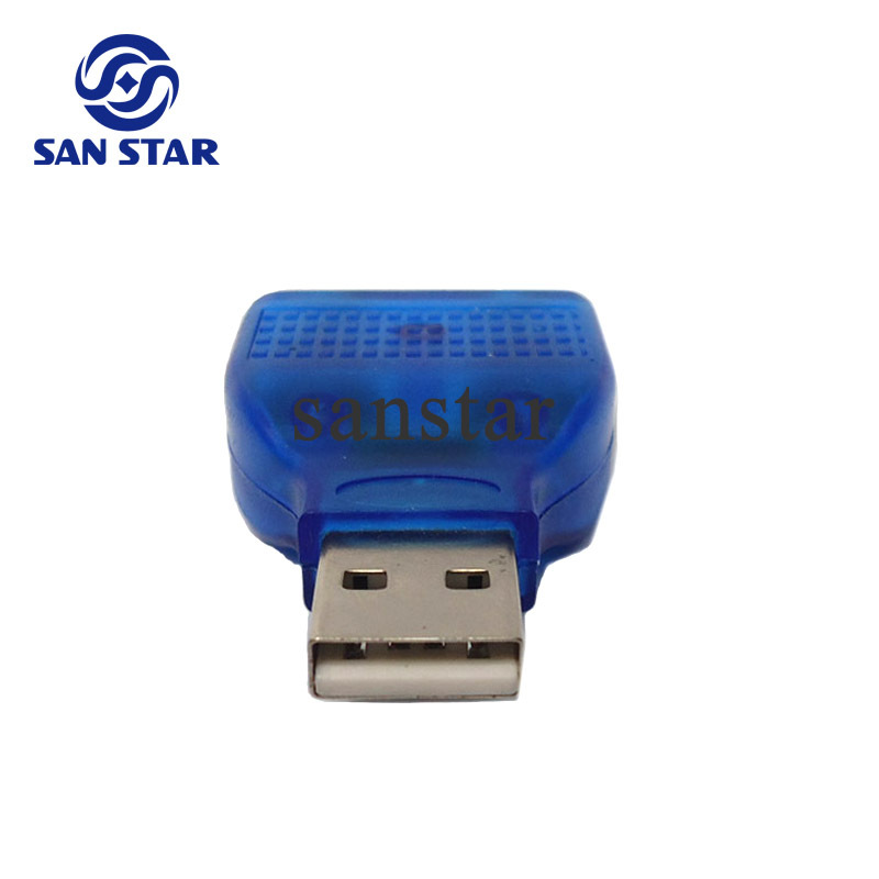 USB to PS/2 Adapter Can Connecte To Two PS/2 Interface