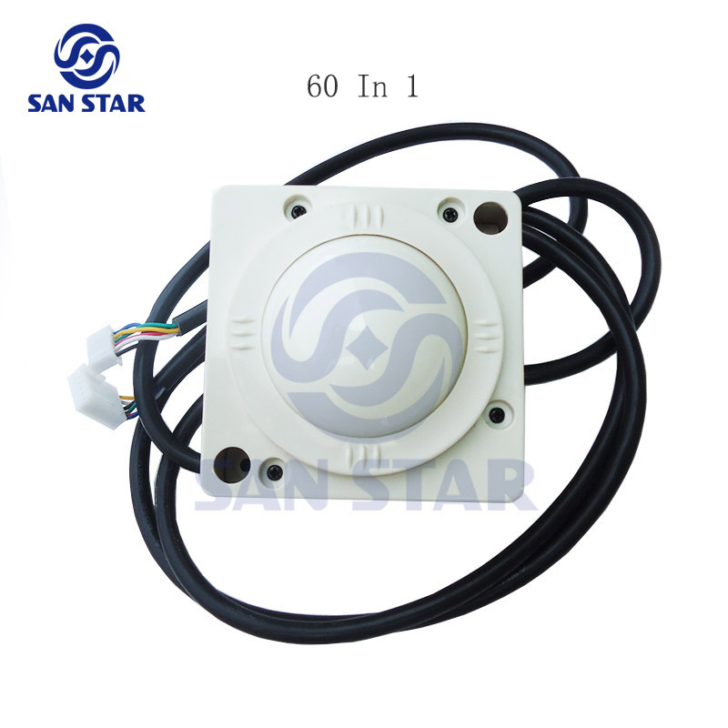 2" Diameter White ball Arcade Trackball