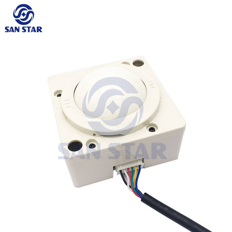 2" Diameter White ball Arcade Trackball
