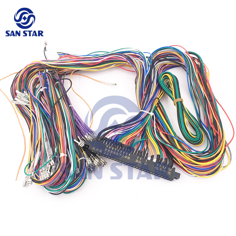 3 Sides Arcade Game Machine Jamma Harness For Game Elf 1162 In 1