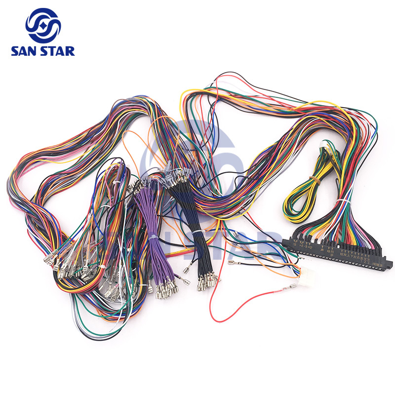 3 Sides Arcade Game Machine Jamma Harness For Game Elf 1162 In 1