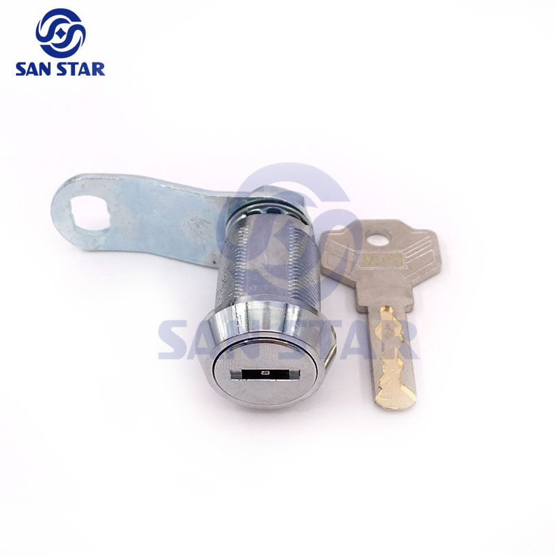 25mm Zinc Alloy Cabinet Lock with Concave Engraving Key