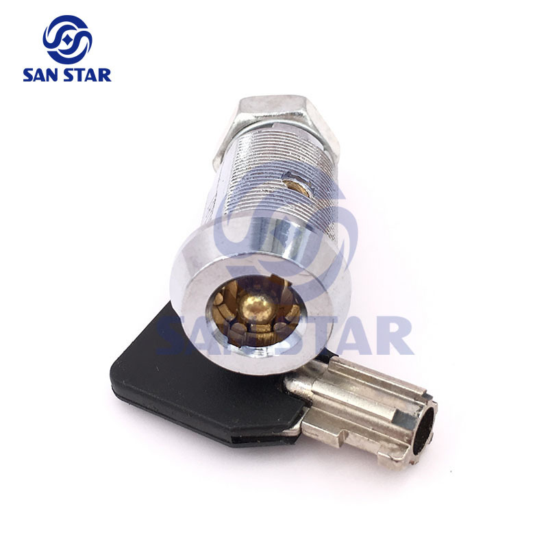27mm Zinc Alloy Five beads Plum Round Cam Lock Cabinet Lcok
