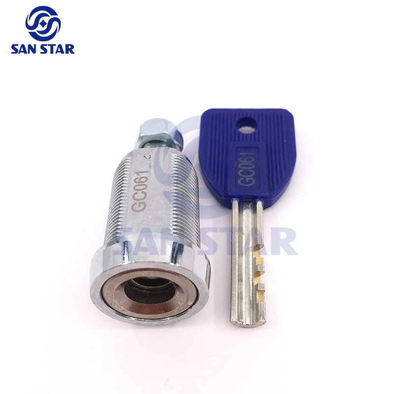 25mm Zinc Alloy Cam Lock semicircular key Crescent Key Cabinet Lock