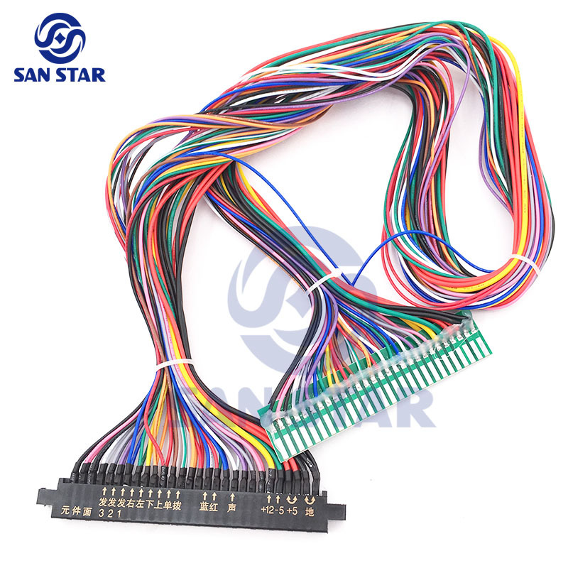Standard Jamma harness extender for 6 buttons each player