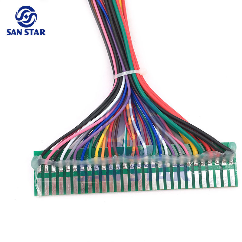 Standard Jamma harness extender for 6 buttons each player