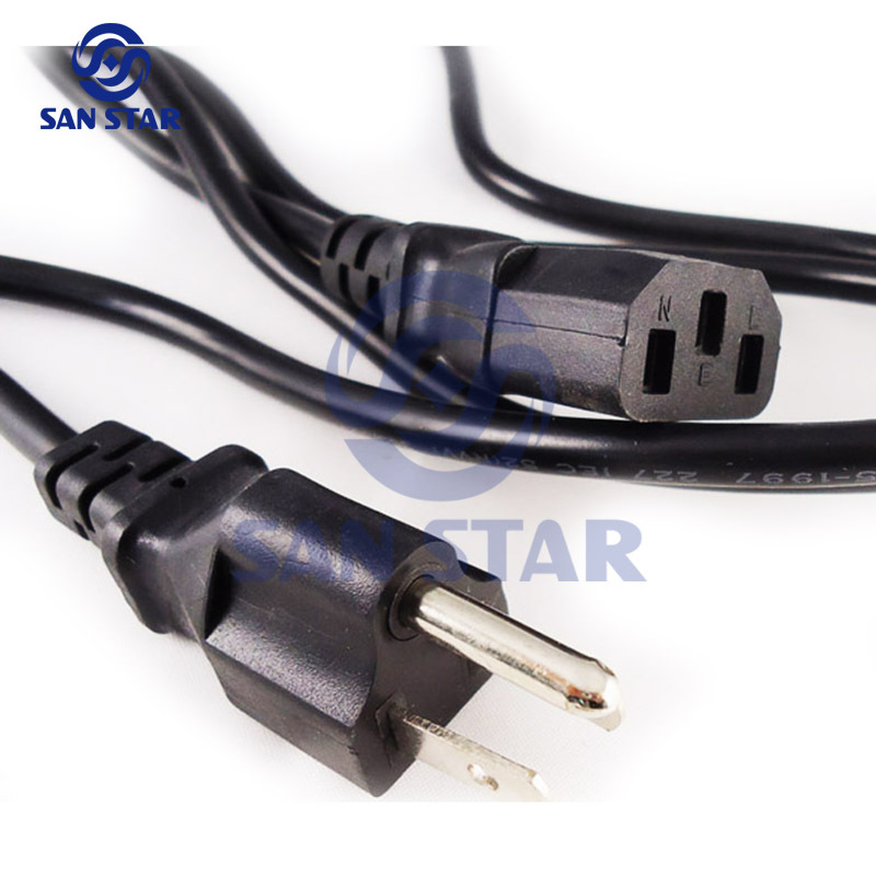 Good quality 180cm US standard  Power cord