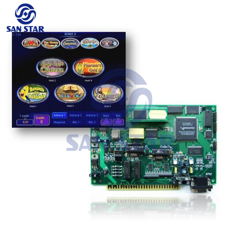Casino Multi Game 60 In 1 For Gambling Machine  Casino Game Pcb