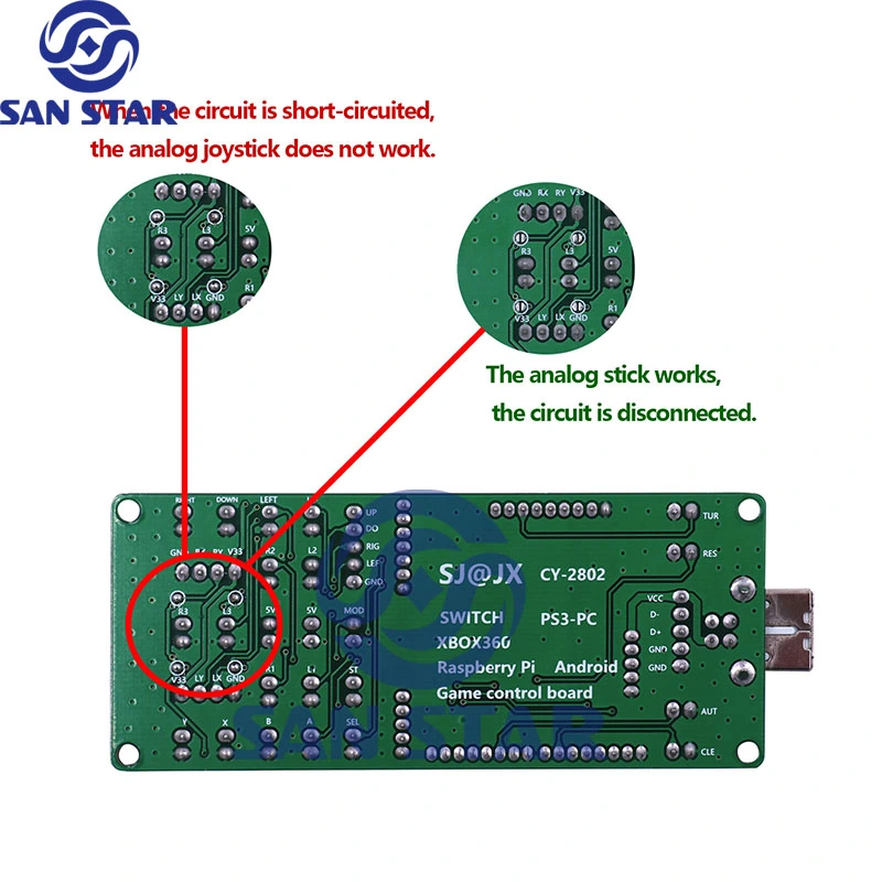 Encoder Board Arcade Programable New USB Encoder Board Zero delay Arcade joystick controller for PC PS3 ...