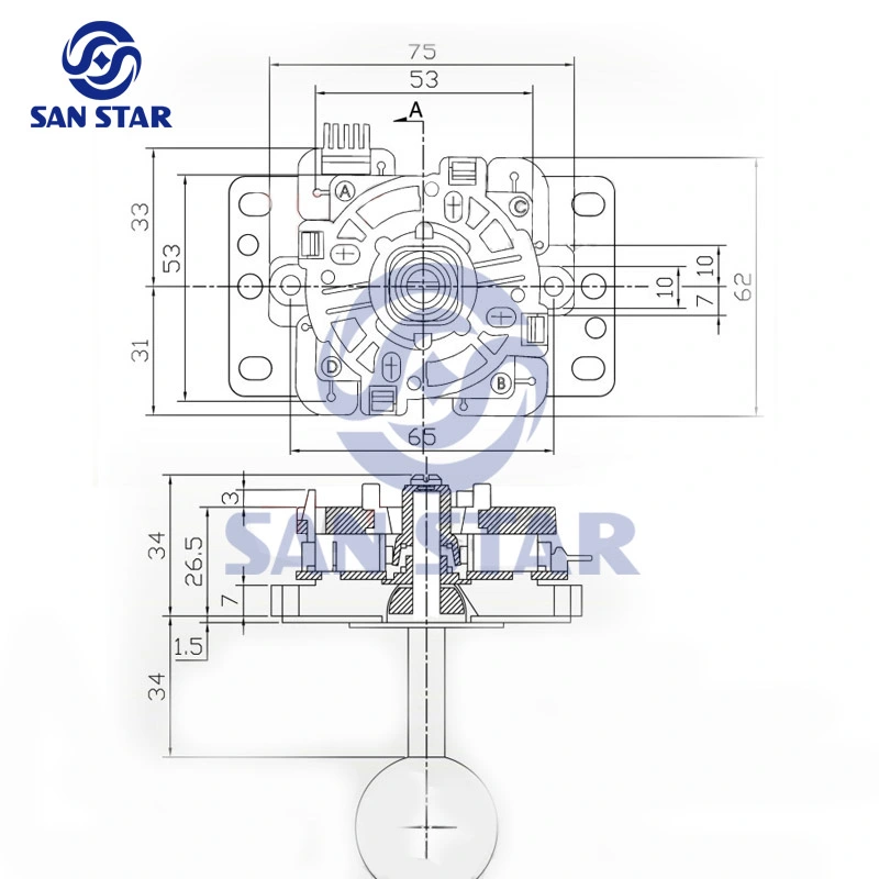 Sanwa JLF-TP-8S Arcade Joystick