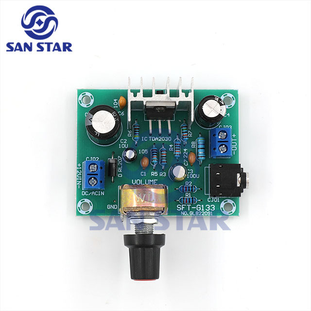 TDA2030A Single channel power Amplifier with DC12V 15W