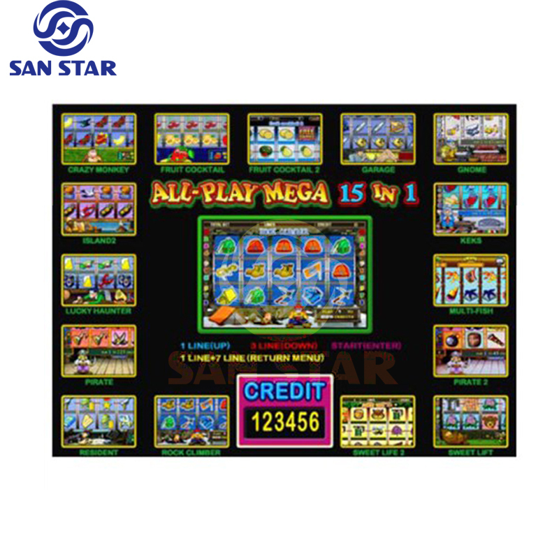 All-play Mega 15 in 1 Multi games with full Garage series games