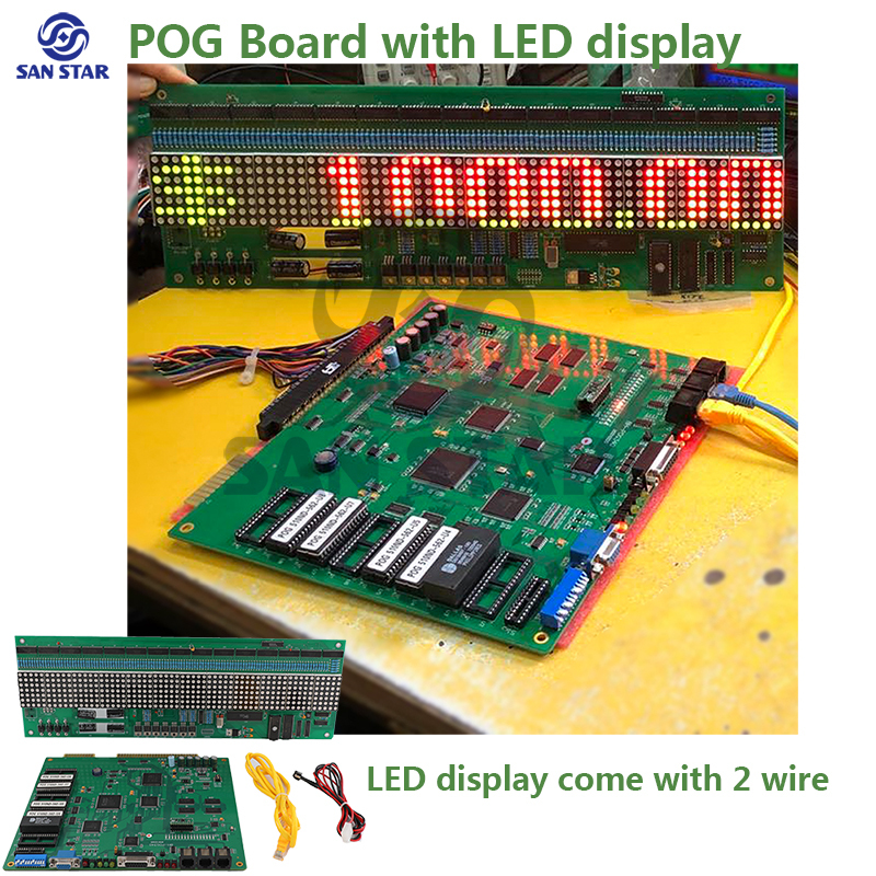 Pot of Gold / POG510 / POG580 / POG595 / LED display Casino PCB for slot machine