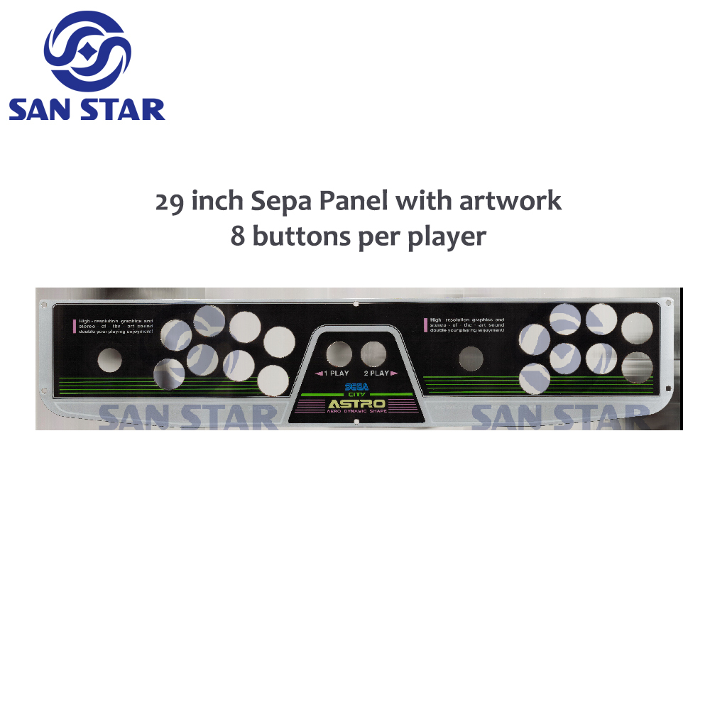 8 buttons 29" SEGA Machine 2 Player control panel