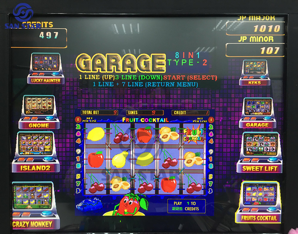 Garage Deluxe 15 in 1 with 2 Jackpot