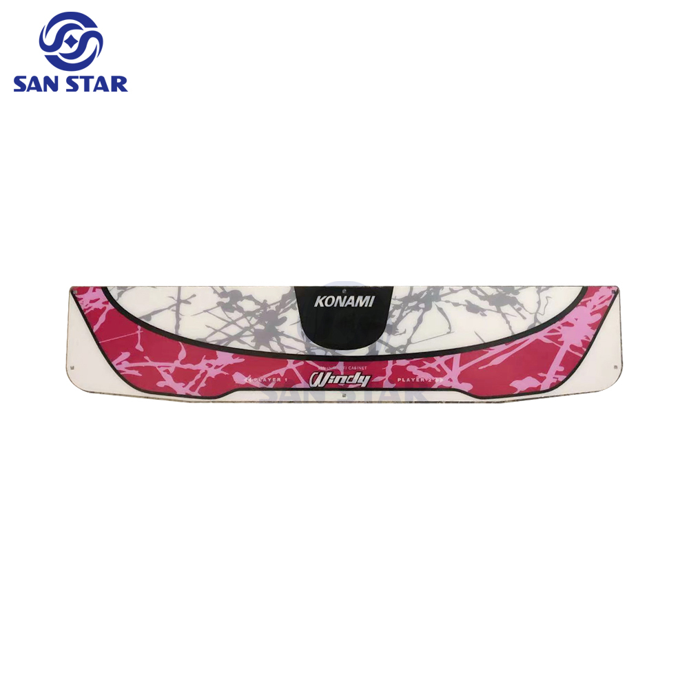 2pcs 29“ 2 player Control Panel Artwork for Arcade Game Machine