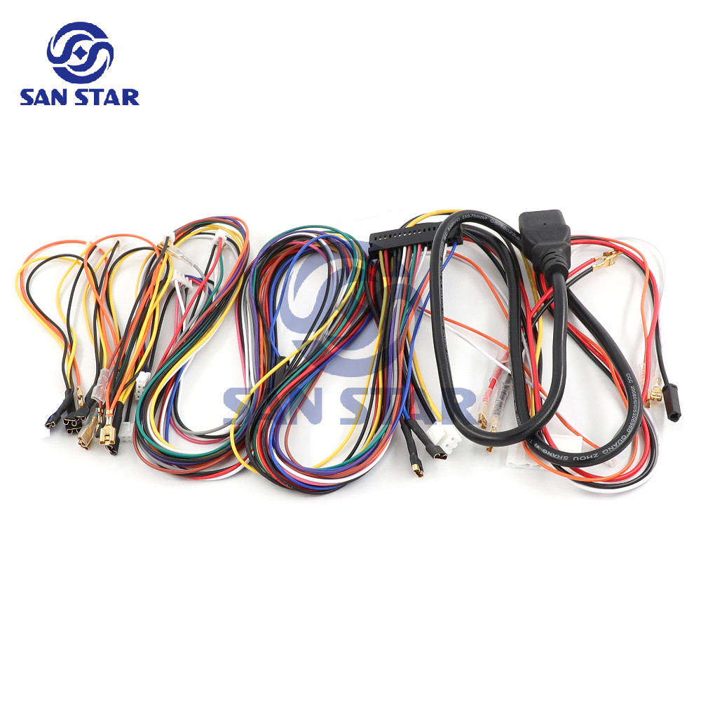 One touch 61 in 1 West Cowboy Game PCB Chinese VGA Output Casino Game Board For Kids Game Machine
