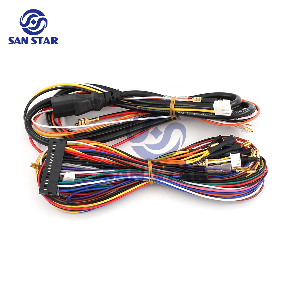 One touch 61 in 1 West Cowboy Game PCB Chinese VGA Output Casino Game Board For Kids Game Machine