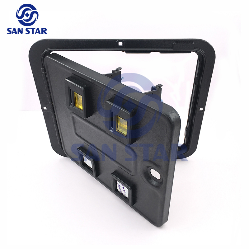 American Style Twin Coin Acceptor Metal Coin Door For Arcade Game Machine