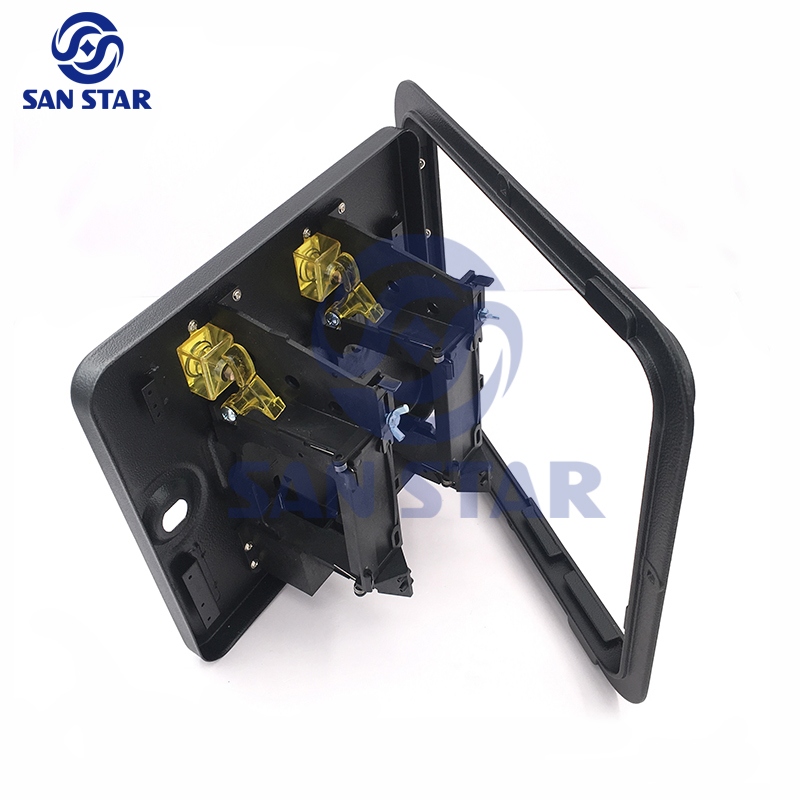 American Style Twin Coin Acceptor Metal Coin Door For Arcade Game Machine