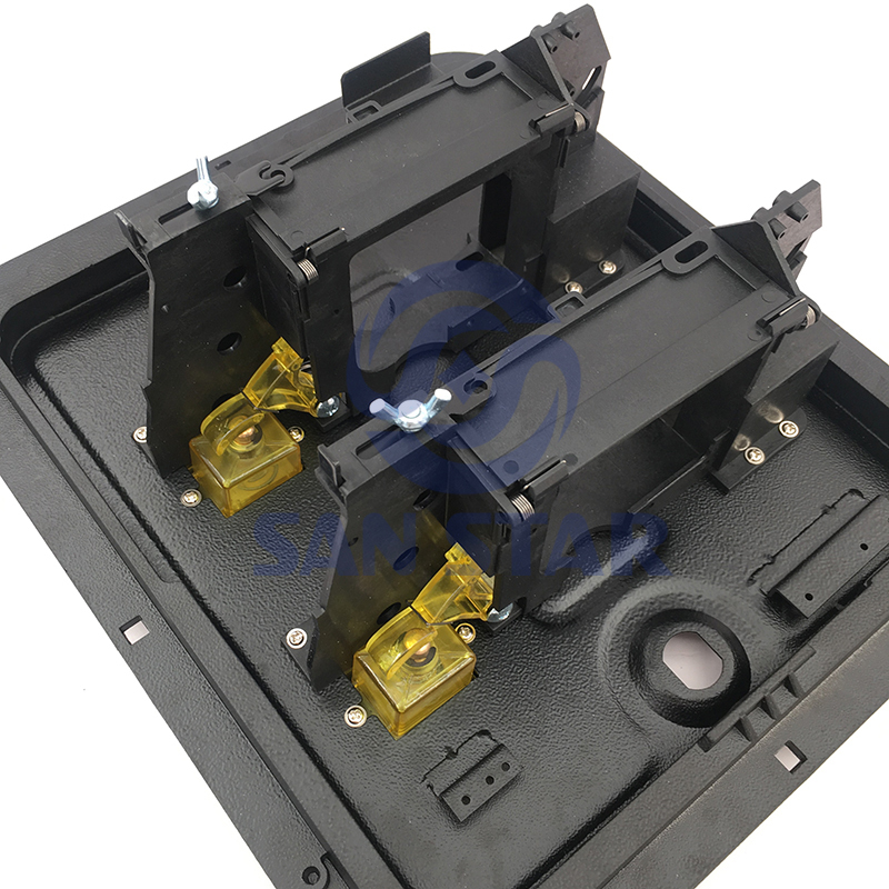 American Style Twin Coin Acceptor Metal Coin Door For Arcade Game Machine