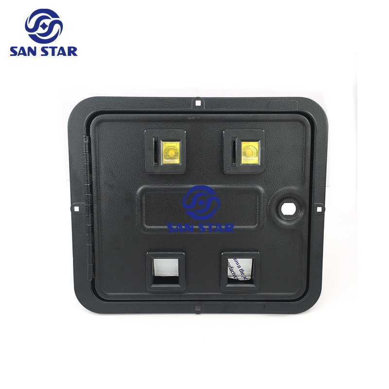 American Style Twin Coin Acceptor Metal Coin Door For Arcade Game Machine