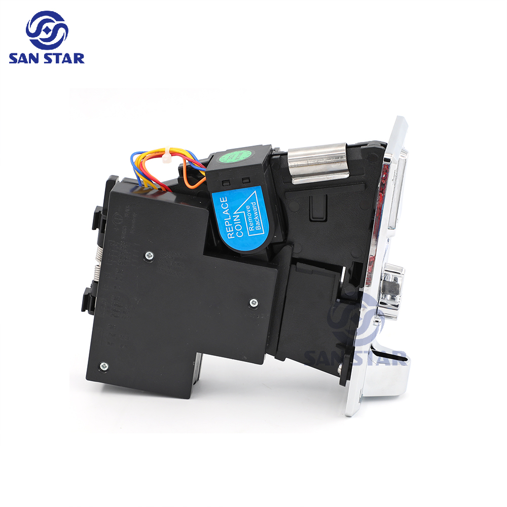 PY-100F Coin selector with CPU program control coin acceptor vending coin selector used in charging basketball game