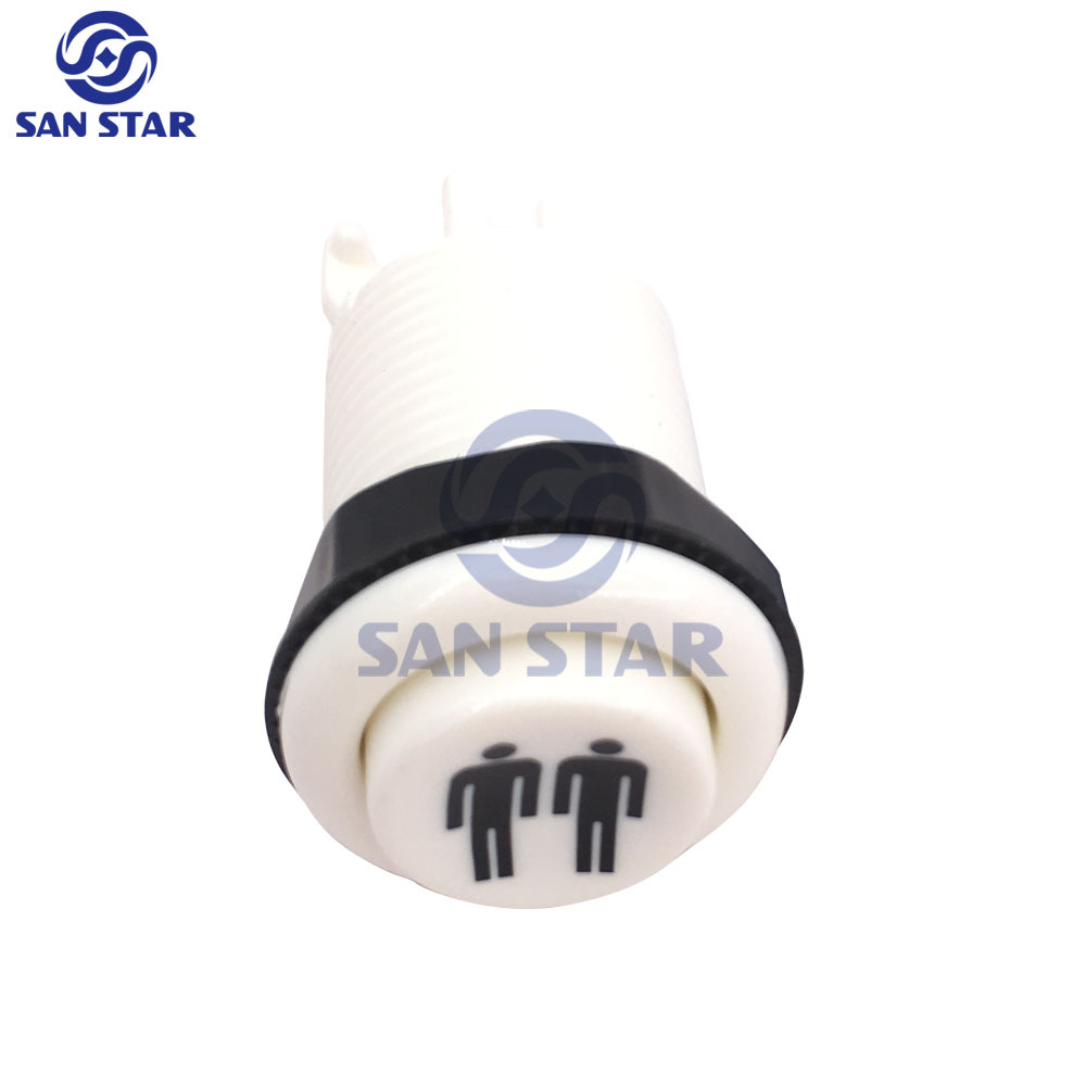 Black player Arade button