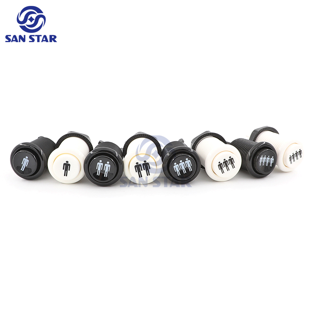 Black player Arade button