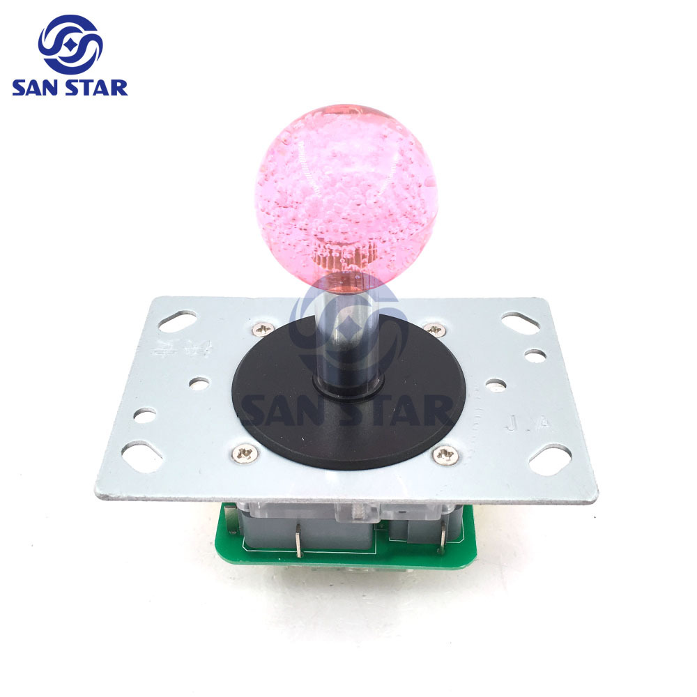 35mm Crystal Bubble Ball Top LED Arcade Joystick  Illuminated arcade Joystick